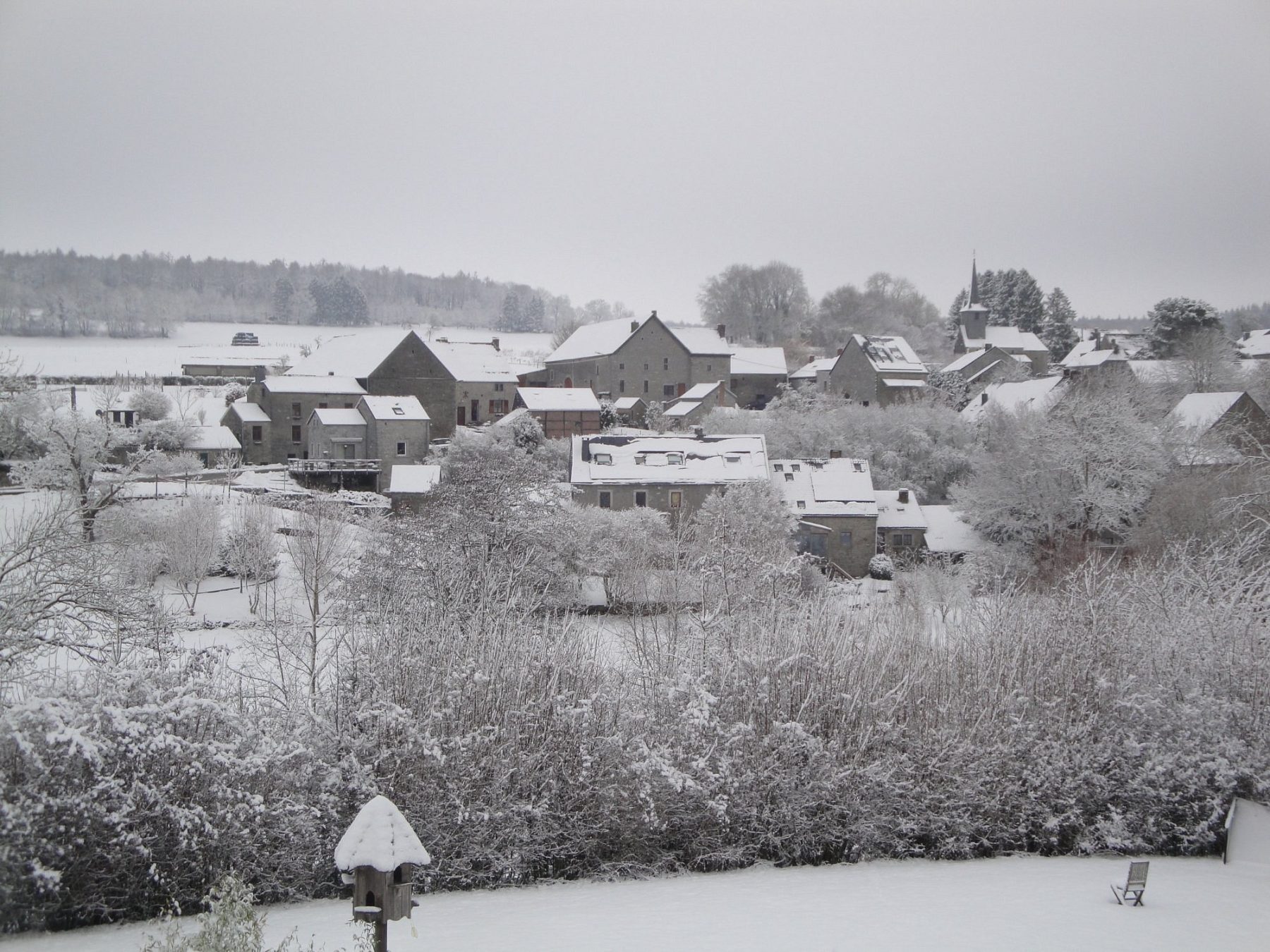 Chardeneux en hiver