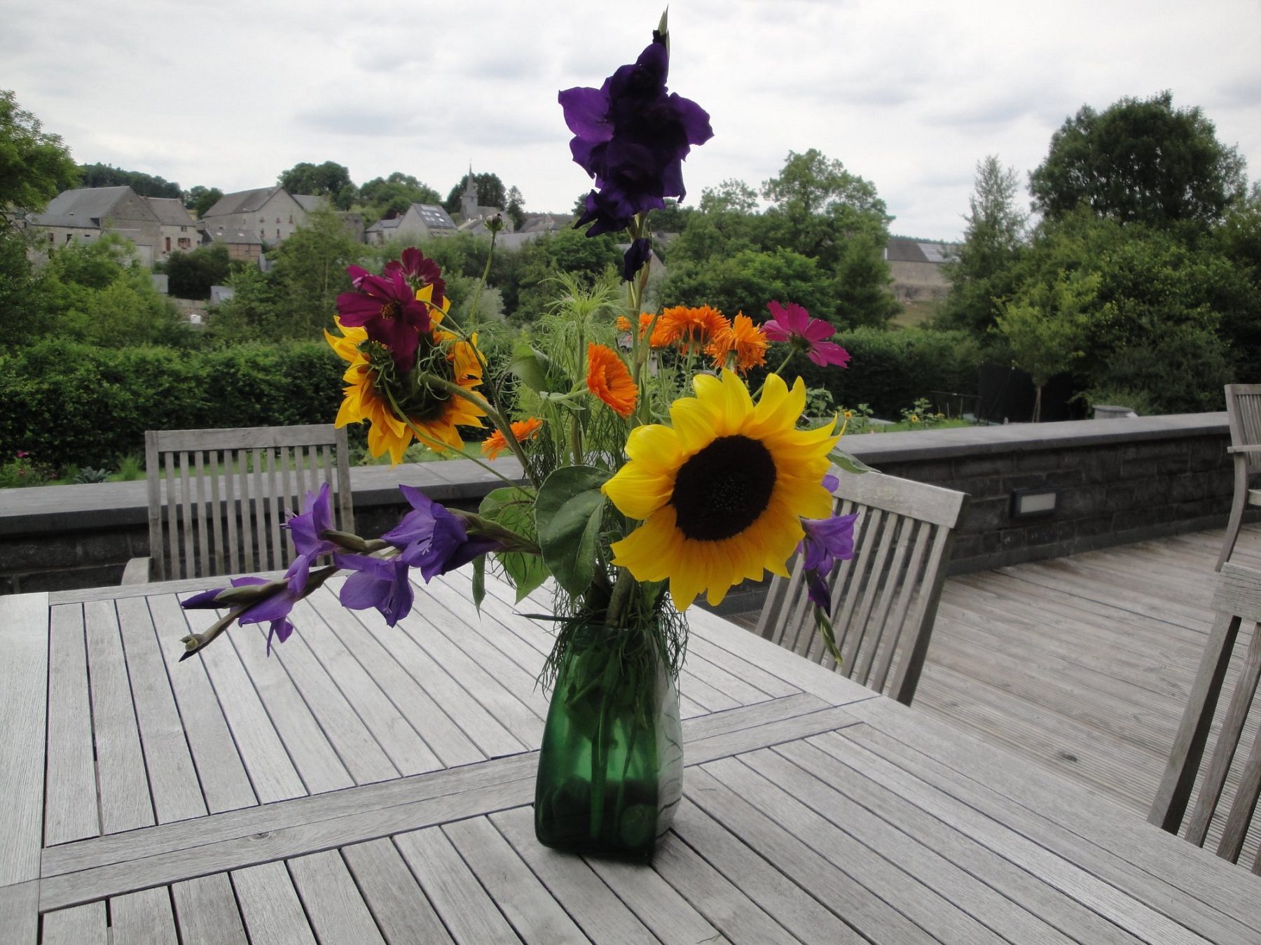 L’été sur la terrasse