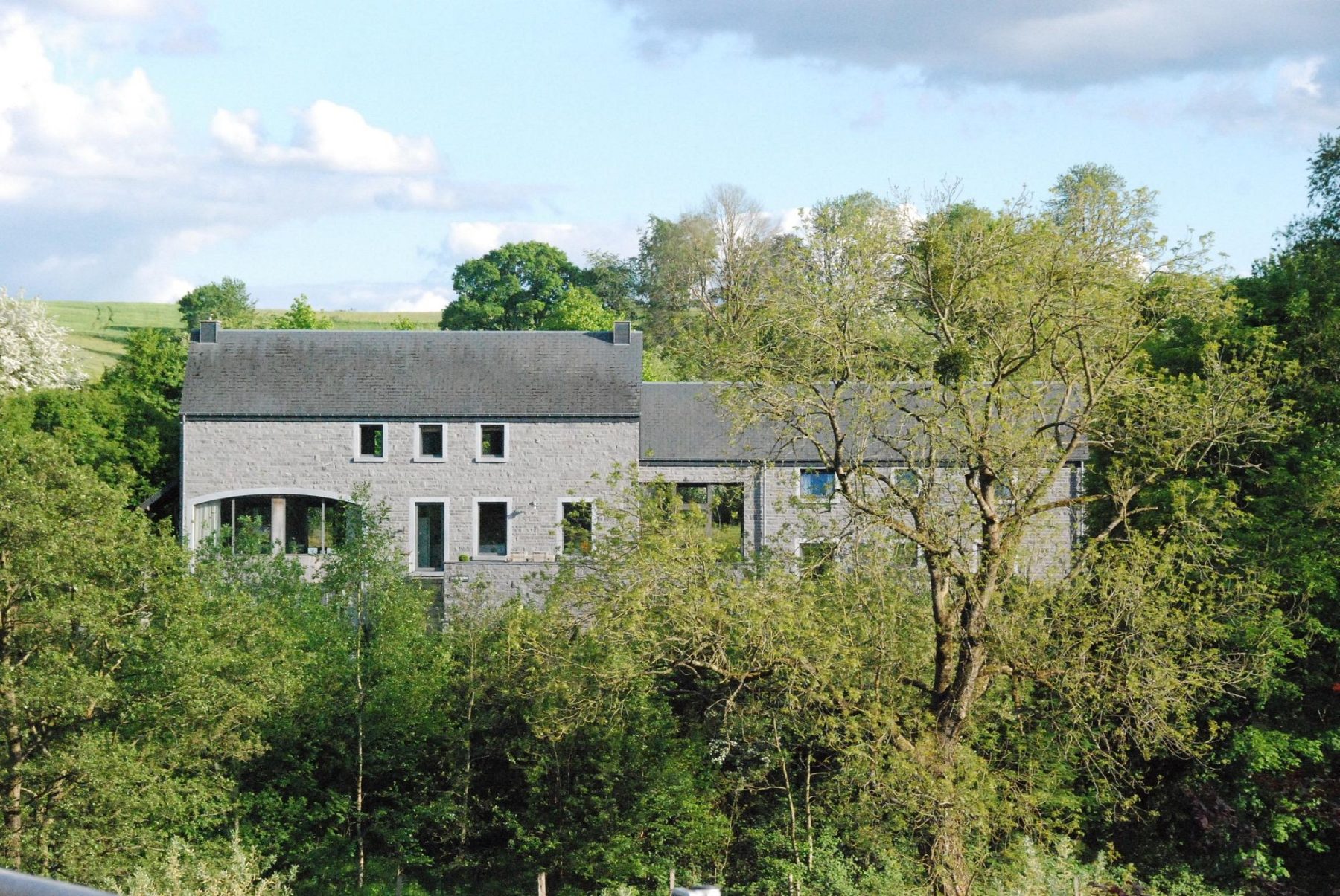 Vue sur la maison